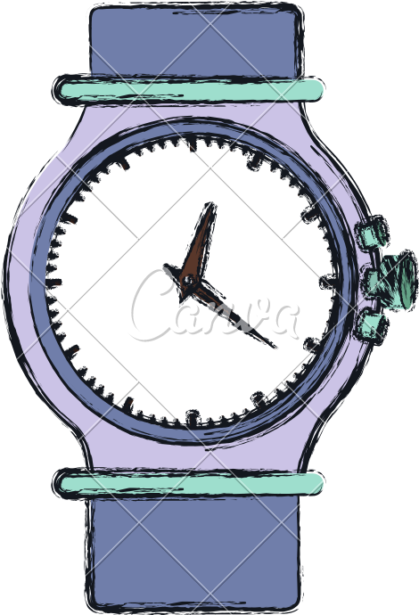 Wristwatch Sketch - Watch (800x800)
