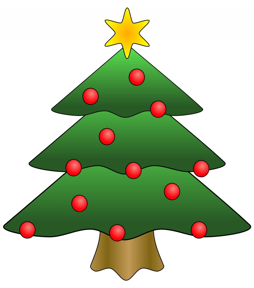 Zixedkx4t Free Christmas Tree Pics Downloadip Art Black - Christmas Tree Clipart Free (1024x1161)