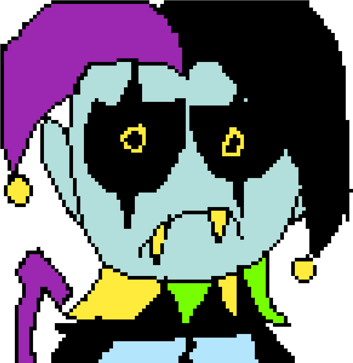 Awww It's Sad Jevil - Cartoon (1200x1200)
