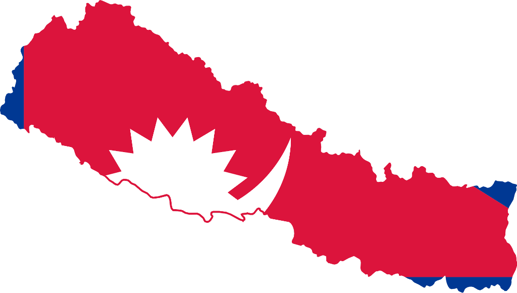 Report Abuse - Nepal Map With Flag (1024x580)