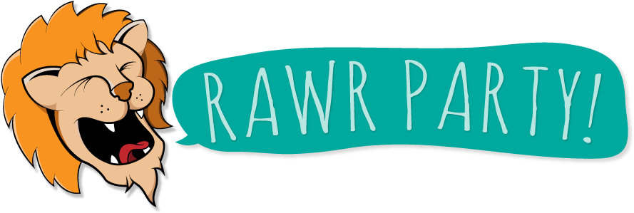 Houston Area Face Painting And Balloon Art - Rawr Party (891x314)