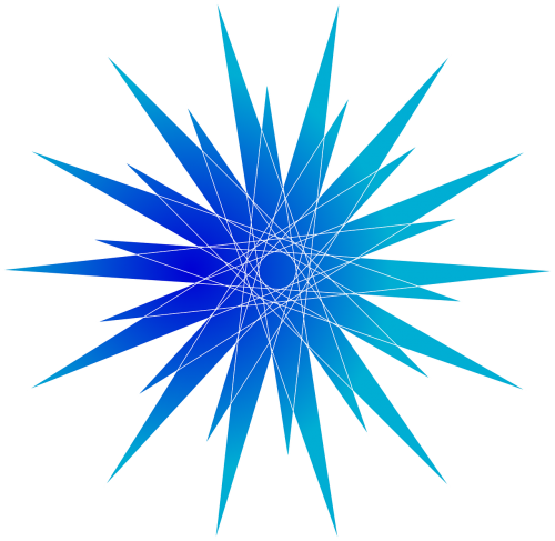 Vector Graphics - Free Vector Star Design (500x487)