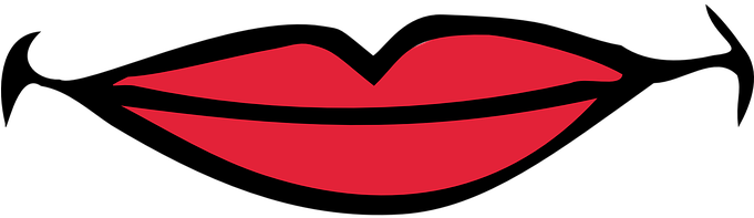 Girl Clipart Lip - Closed Mouth Clip Art (680x340)