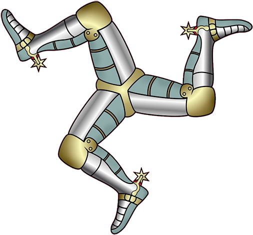 "join With Me In A Voyage Of Discovery To The Isle - Three Legs Of Man (517x493)