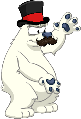 The New Herbert But With Now Clothespng - Herbert Club Penguin Scared (326x425)