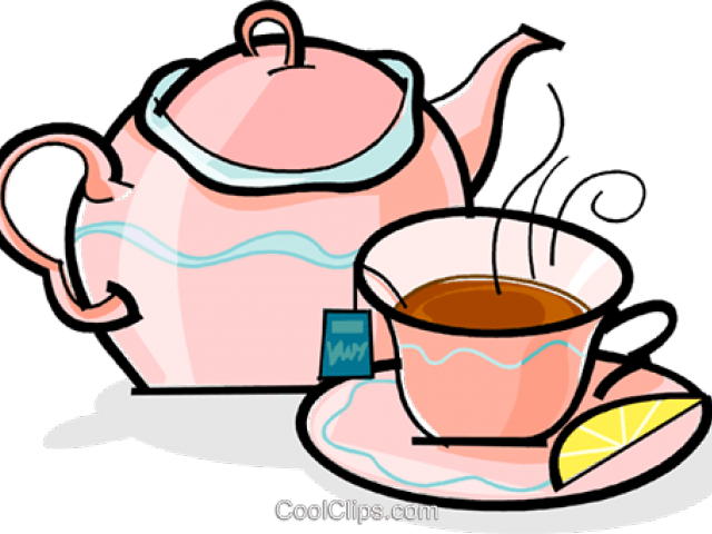 Teapot Clipart Illustration - Clipart Tea Cup And Tea Pot (640x480)