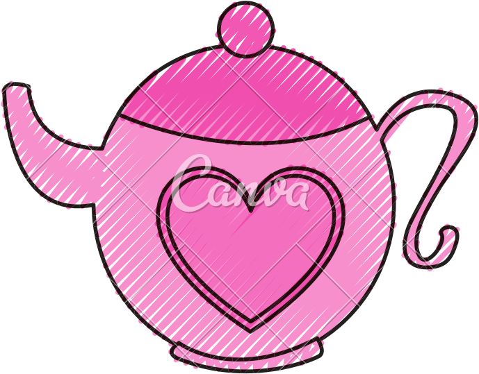 Cute Teapot Icon - デザイン が 可愛い ティーポット (800x800)