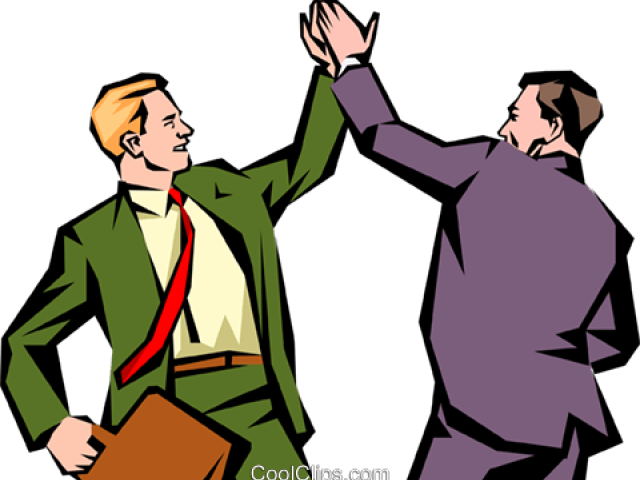 Download Clipart - High Five Clip Art (640x480)
