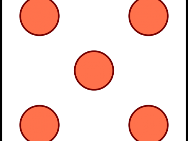 Five Clipart Number 31 - Circle (640x480)