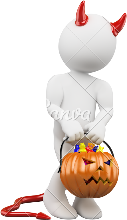 3d White People Halloween (582x800)