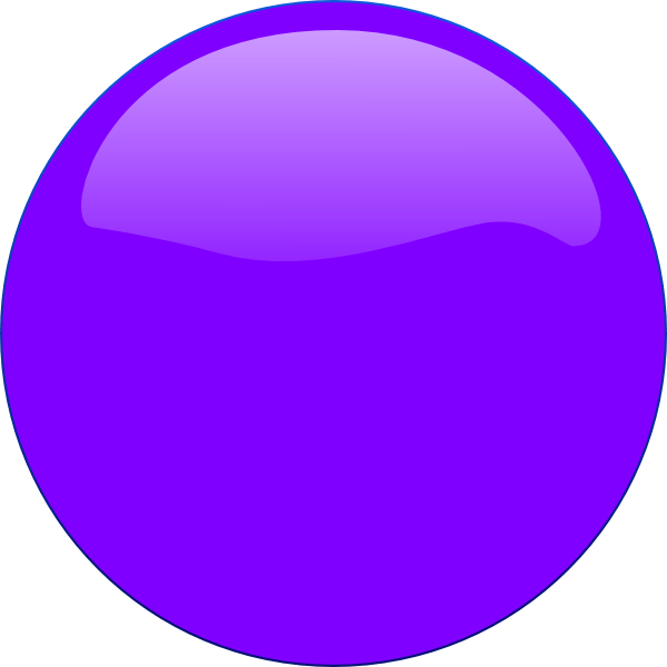 Circle - Purple Circle Transparent Background (600x600)