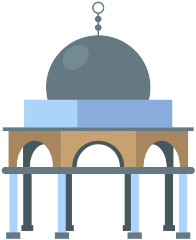 Entrance Transparent Background - Dome Of The Rock Png (512x512)