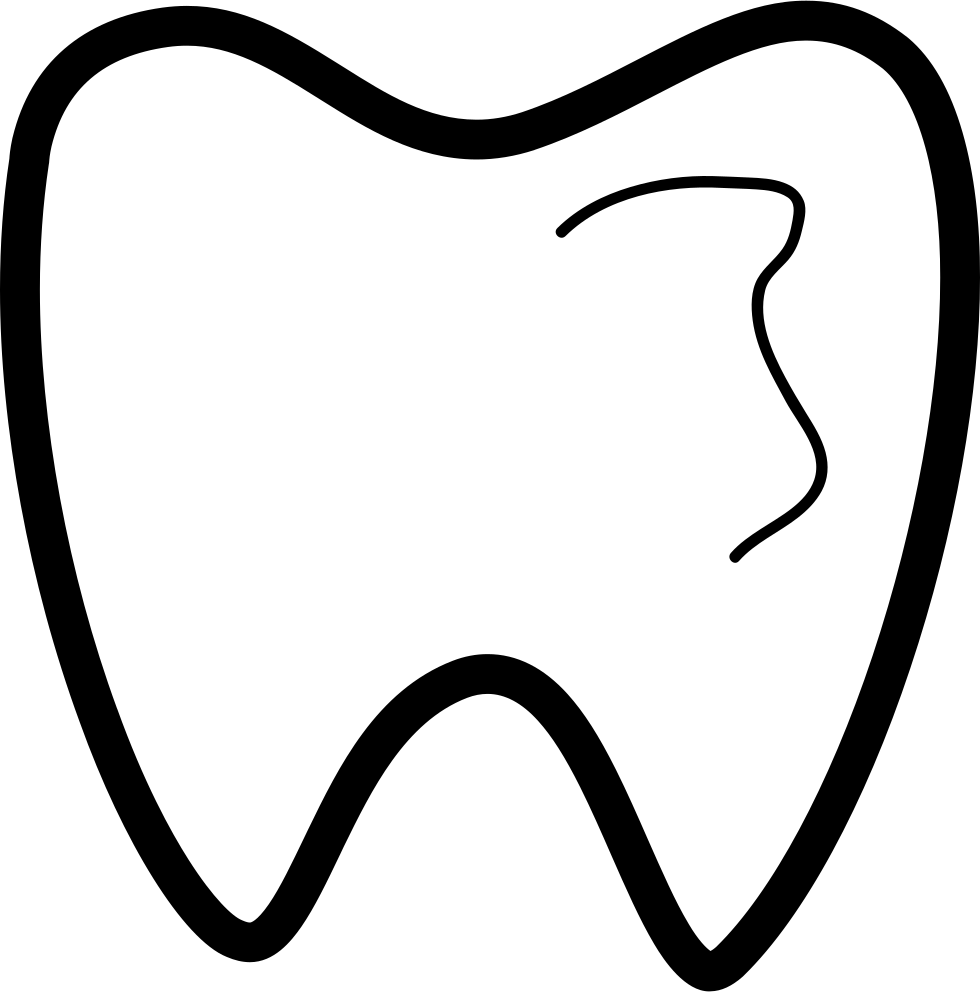 Root Canal Therapy Comments - Free Tooth Svg (980x992)