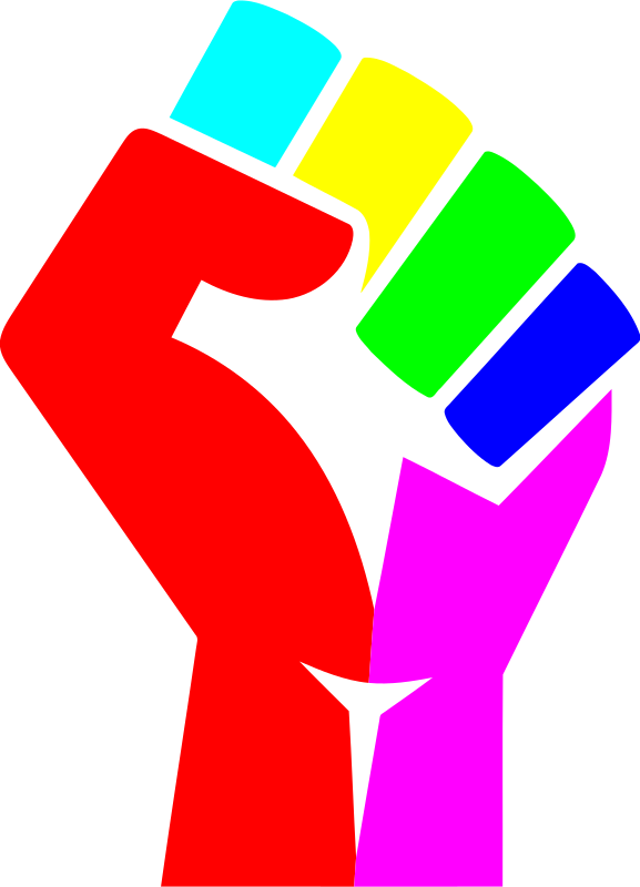Medium Image - Hand Fist Logo Png (577x800)