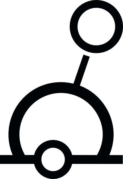 Free Vector Nchart Symbol Int Sphericalbuoy Red Spheretm - Clip Art (408x595)