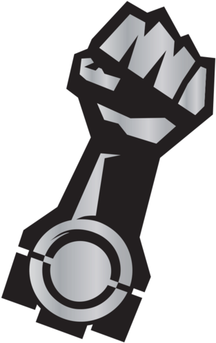 Motor Fist Stickers (500x500)