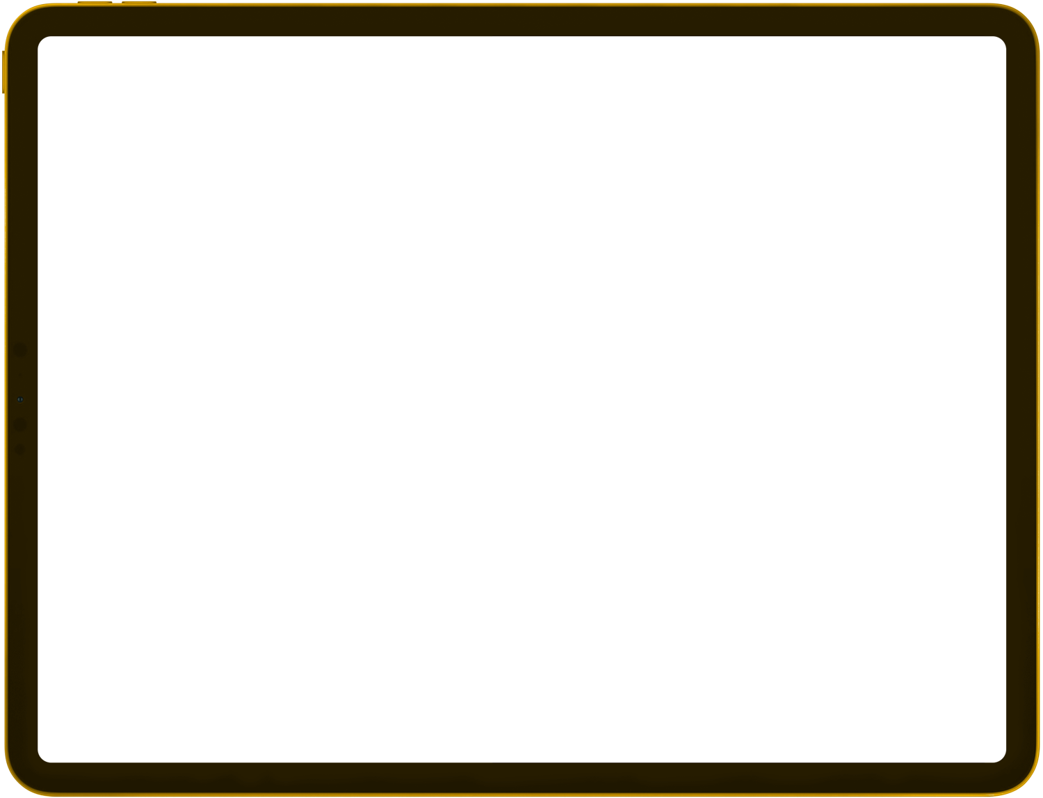 Editorial Sm Editorial Sm - Ipad Pro Frame Transparent White (1500x1147)