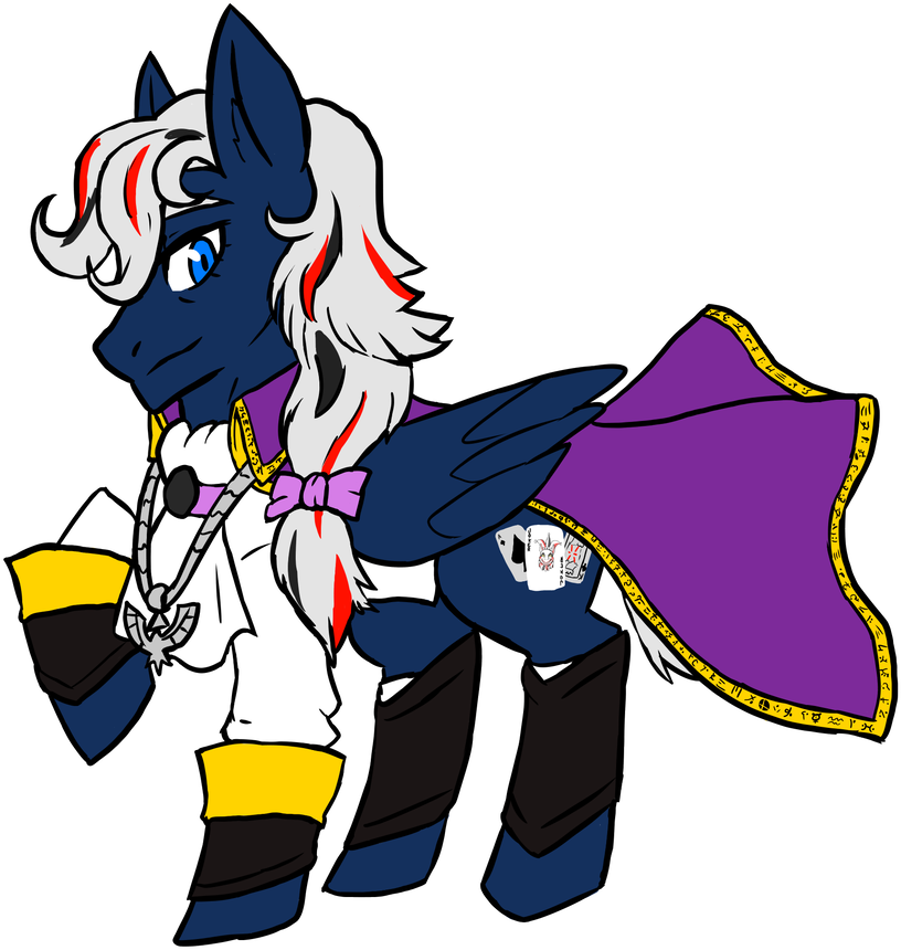 Wild Card Unmasked By Xistund - Cartoon (879x909)