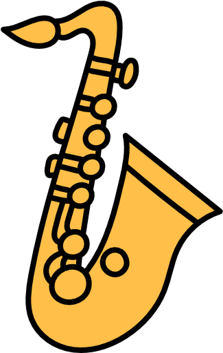 Saxophone Free Icon - Saxophone Free Icon (512x512)