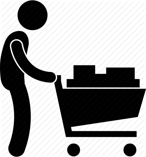 Graphic Freeuse Library Shoppers Promotion By Gan Khoon - Illustration (475x512)