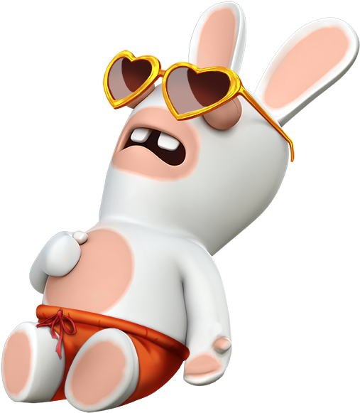 Kingdom Crazy Tv Rabbids - Rabbids Crazy Rush Png (618x618)