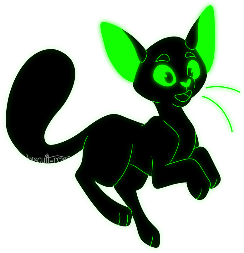 Day 31 Spooky Cat By Hibiscuit Rose - Day 31 Spooky Cat By Hibiscuit Rose (959x833)