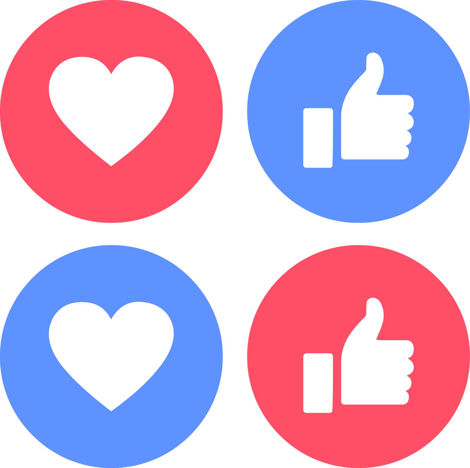 Download Icons Like Love Facebook Svg Eps Png Psd Ai - Emoticones De Facebook Png (1600x1592)