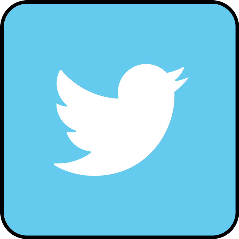 Press The Facebook Or Twitter Buttons To Share Your - Transparent Background Small Twitter Icon (1024x1024)