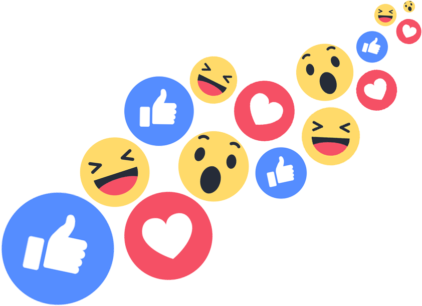 1000 X 750 10 0 - Png Facebook Reaction Icon (1000x750)