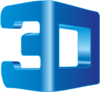 3d Vector Logo Free - 3d (400x400)