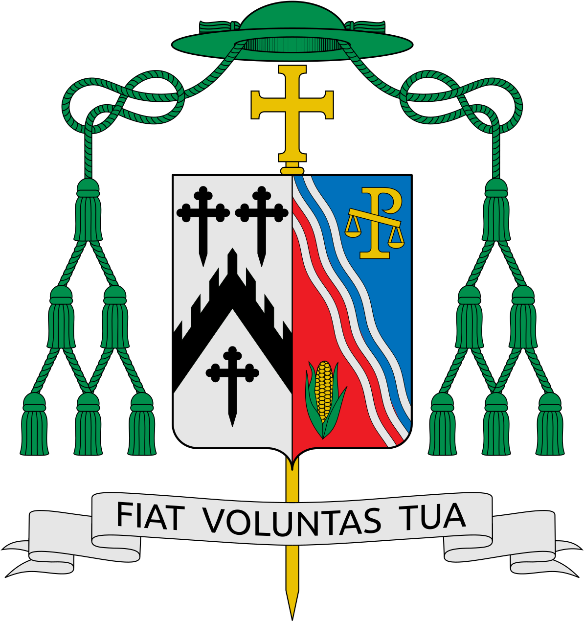 Bishop Oscar Jaime Florencio Coat Of Arms (1200x1279)