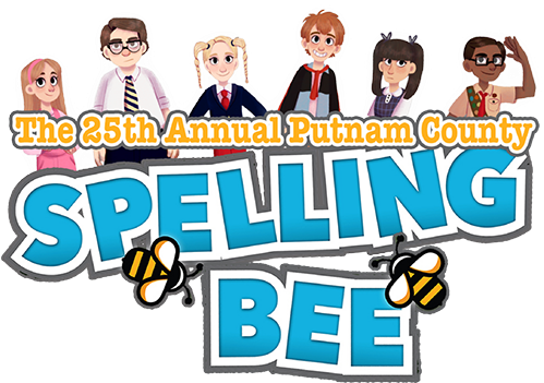 The 25th Annual Putnam County Spelling Bee - Cartoon (500x500)