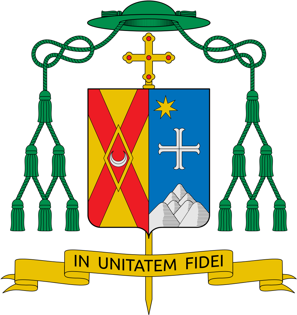 Open - Bishop Oscar Jaime Florencio Coat Of Arms (1000x1066)
