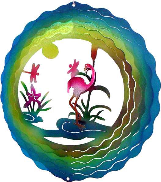 Flamingo 3d - Circle (540x960)