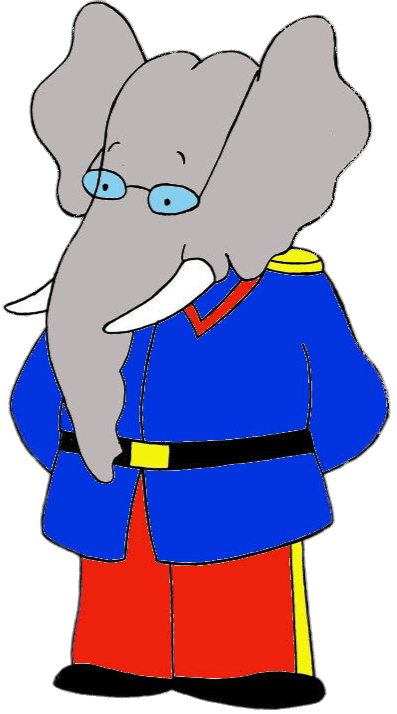 Babar Character Cornelius The Prime Minister - Cornelius Babar (397x714)