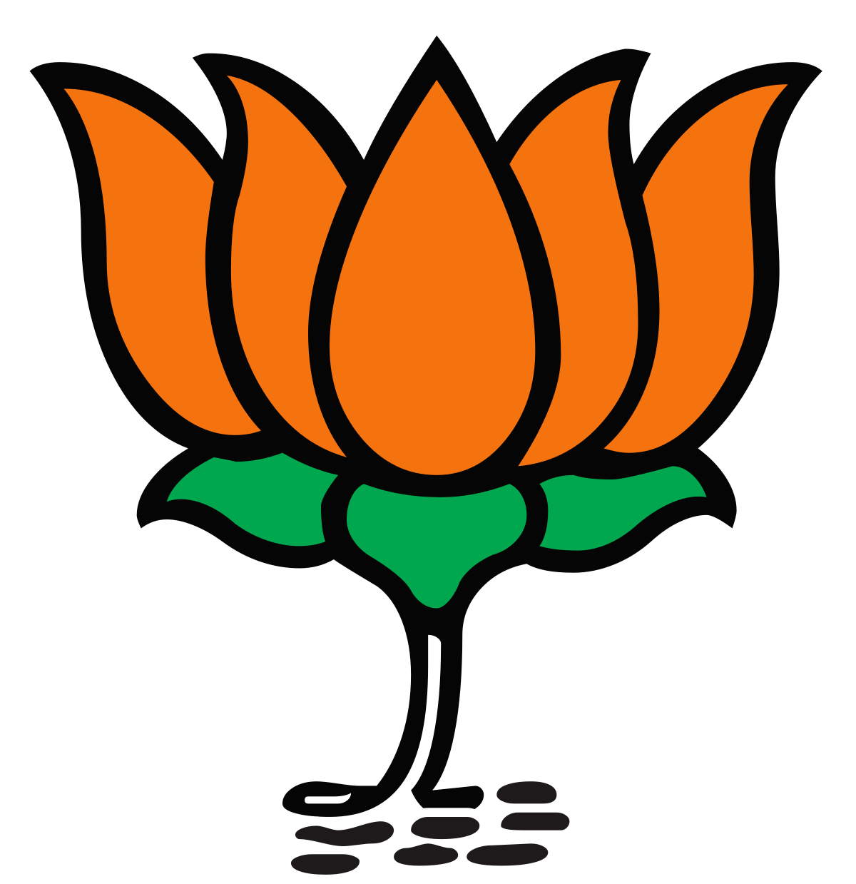 Logo Bharatiya Janata Party (1200x1239)