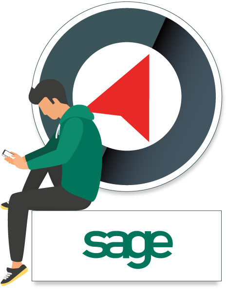 Ecommerce For Sage - Illustration (531x606)
