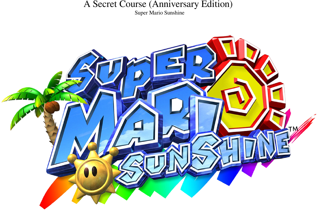 Print - Super Mario Sunshine (1100x850)