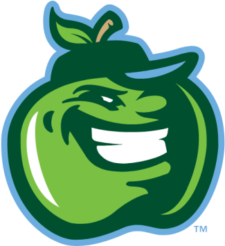 Yakima Pippins Pippinsbaseball Transparent Background - Yakima Valley Pippins Logo (355x355)