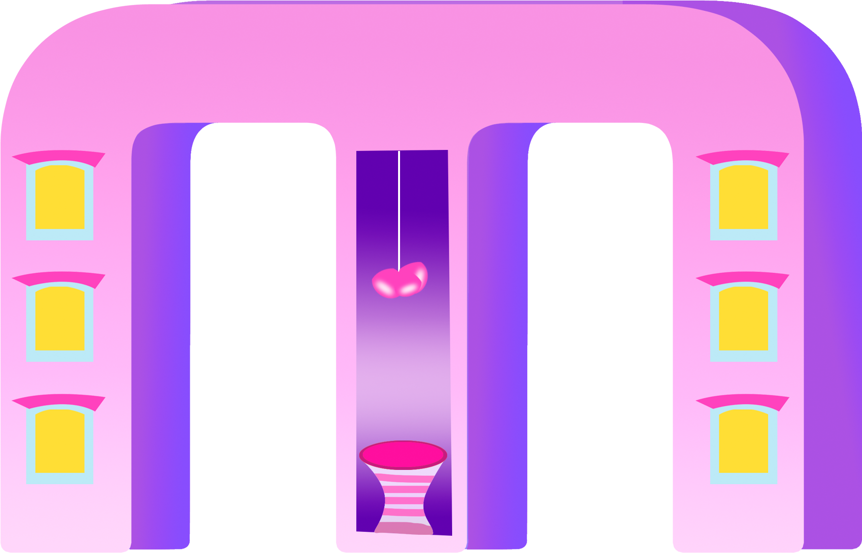 E Commerce Cartoon Purple Elevator Png And Psd - E Commerce Cartoon Purple Elevator Png And Psd (2000x2000)
