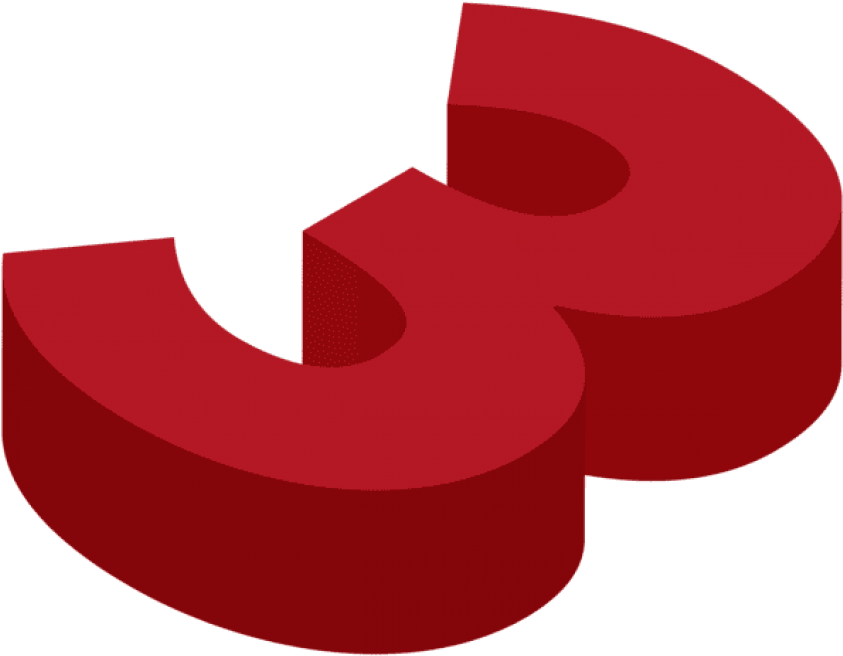 Download Number Three Clipart Png Photo - Download Number Three Clipart Png Photo (850x659)