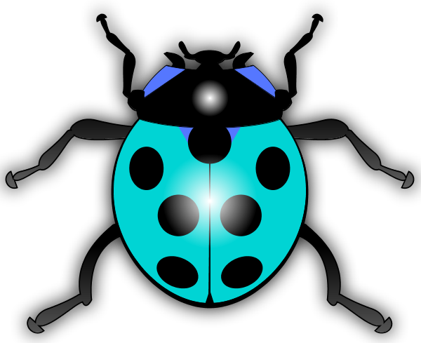 Clip Art And Graphics - Ladybird Clipart (600x489)