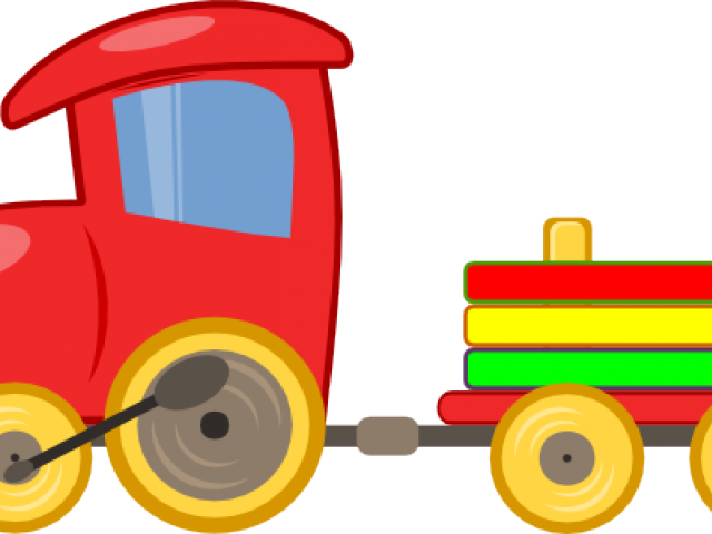 Train Clipart Snowman - Clip Art Toy Train (640x480)
