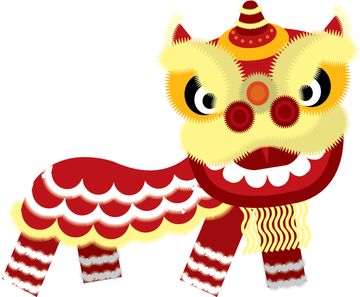 Join Us For New Haven's 8th Annual Lion And Dragon - Cartoon (1043x689)