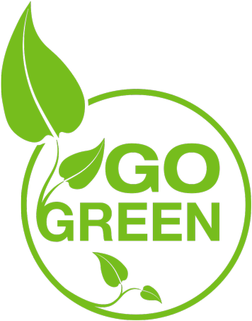 Gogreen Recycling Program - Go Green Logo Png (404x500)