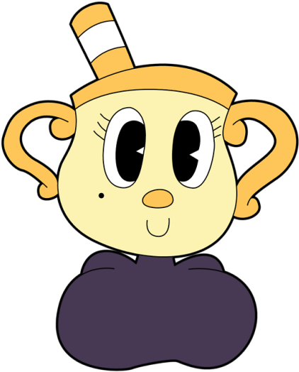 Devil Clipart Mrs - Chalice Cuphead Mrs Chalice (500x577)