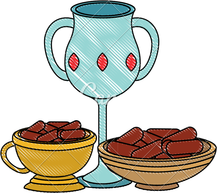 Sacred Chalice Cup And Ramadan Food - Sacred Chalice Cup And Ramadan Food (800x787)