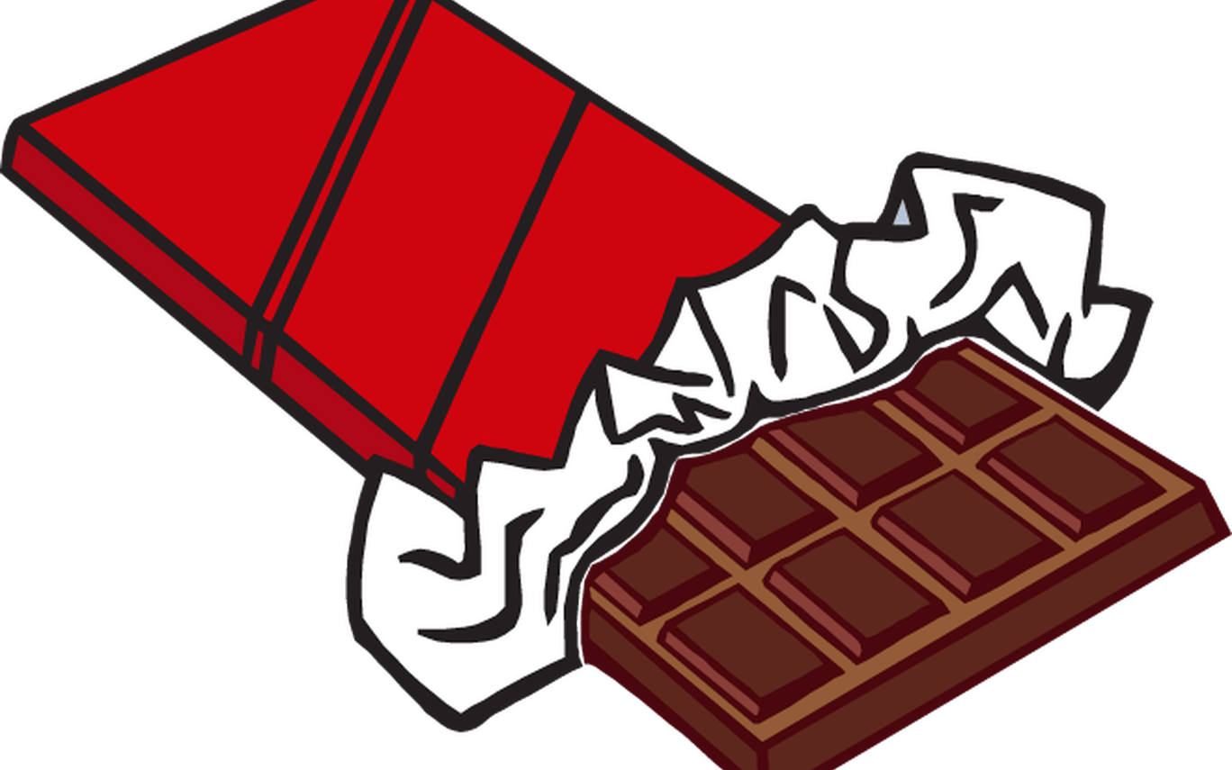 Free Candy Bar Cliparts, Download Free Clip Art, Free - Chocolate Clip Art Png (1368x855)