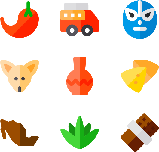 600 X 564 11 - Mexican Food Icon Png (600x564)