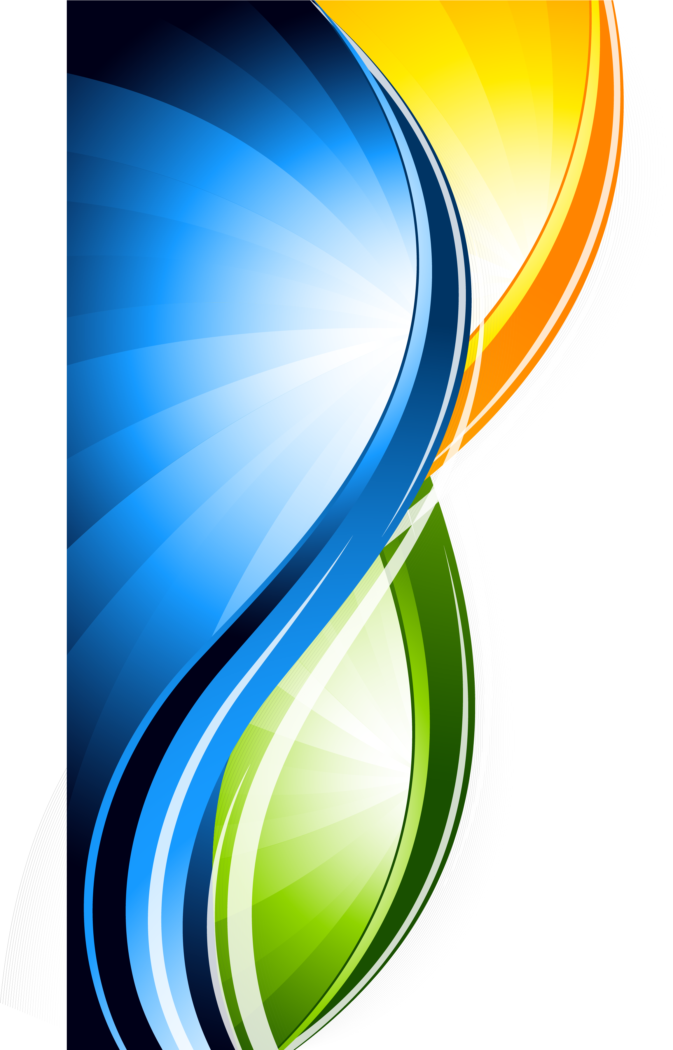 Graphic Abstract Material Lines Vector Design Clipart - Yellow Background Vector Png (3150x3597)